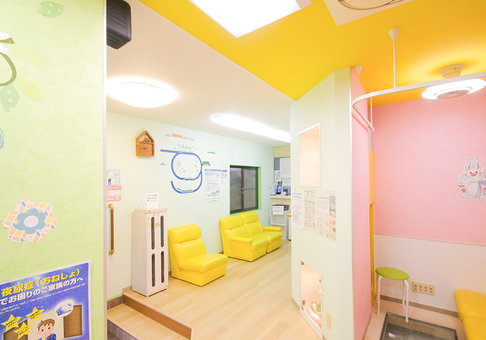 病院の待合室の様子