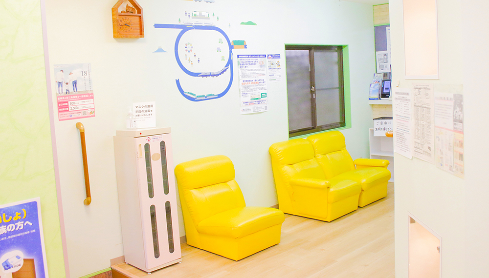 病院の待合室の様子